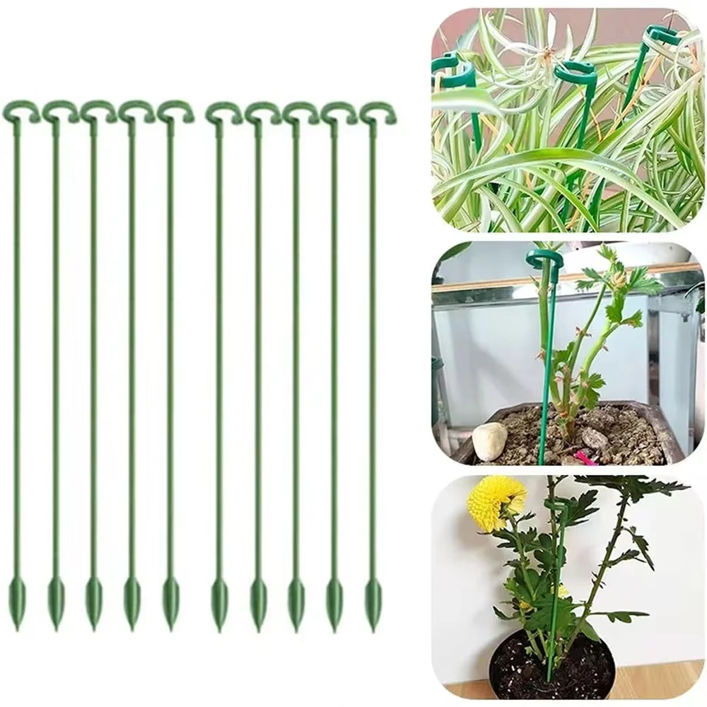Supports pour plantes, papillons, orchidées, fleurs, tiges de fixation en pot, réutilisables, Protec