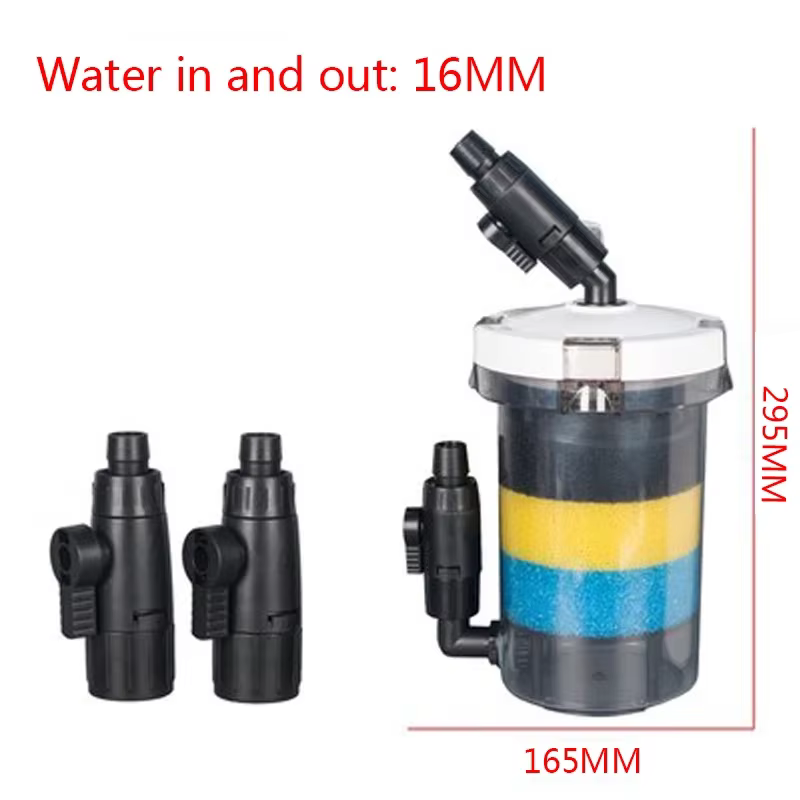 StalSUN 110-240V précieux filtre externe hw602b / HW-602B Mini aquarium externe bidon filtre. StalSU