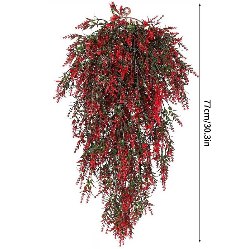 Plantes artificielles d'extérieur, fleurs artificielles, glycines, décoration de balcon, plantes en 