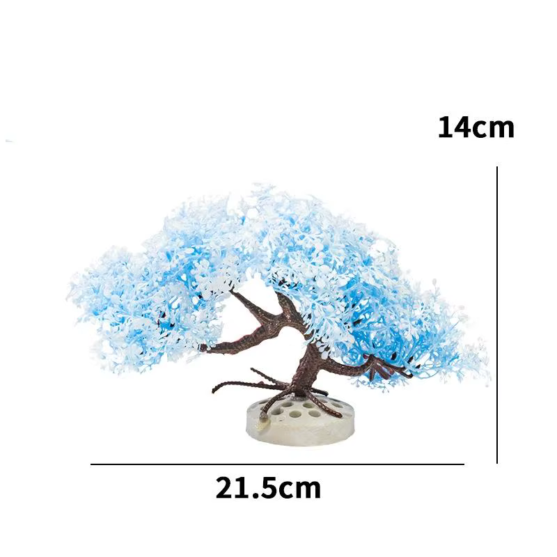 Nouveau arbre simulé décoration d'aquarium Aquarium plante en plastique Simulation artificielle plan
