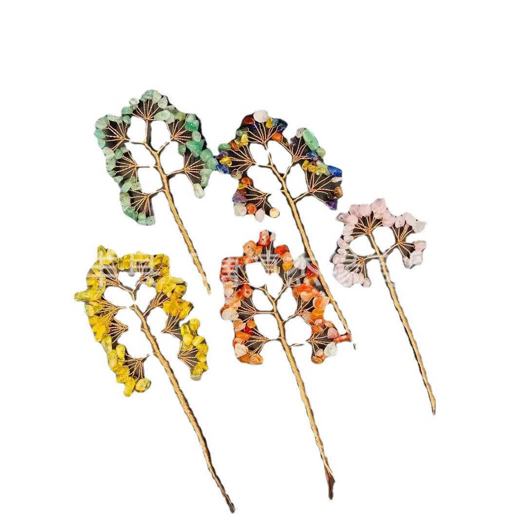 Kit de Bricolage Arbre de la Fortune en Cristal, Décoration Feng Shui, Accessoires Semi-finis Faits 