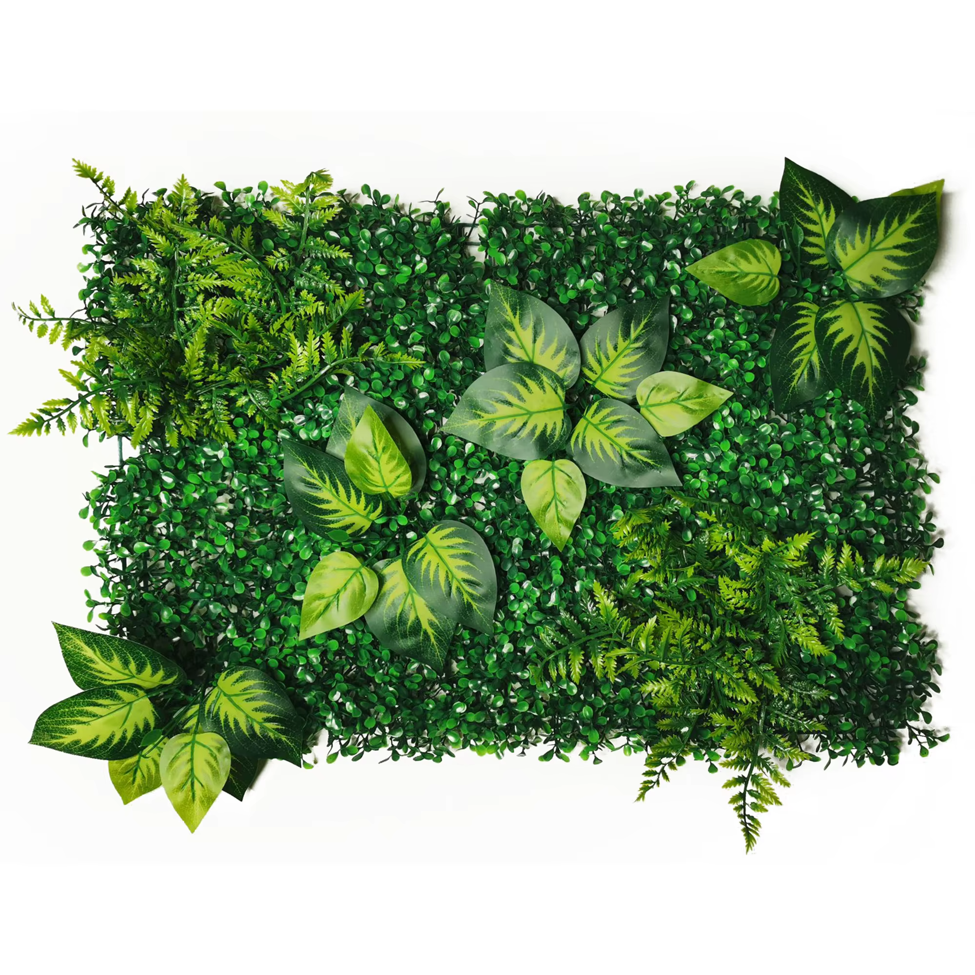 Décoration de la maison plante artificielle pelouse herbe mousse verte faux mur jardin décor intérie