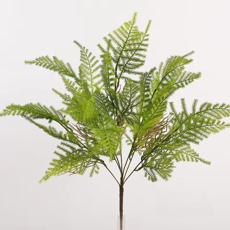 Simulation d'herbe persane, plantes vertes en plastique, décoration de mariage, plante artificielle 