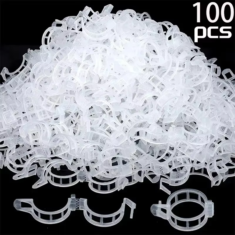 Clips de Support pour plantes, Protection de vigne en plastique réutilisable, outils de fixation de 