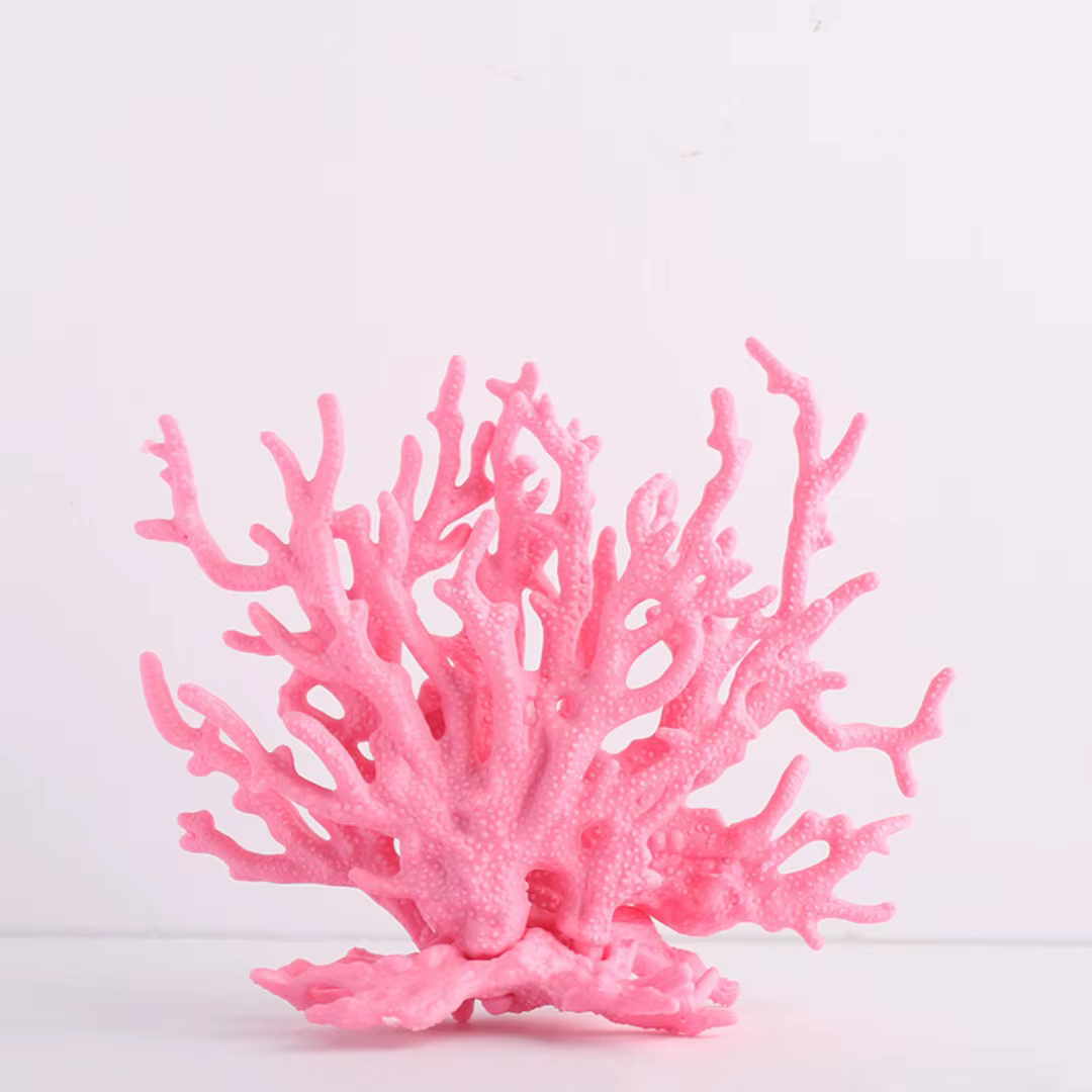 Simulation de paysage aquatique pour Aquarium, plante d'eau en résine, faux corail, décorations d'aq