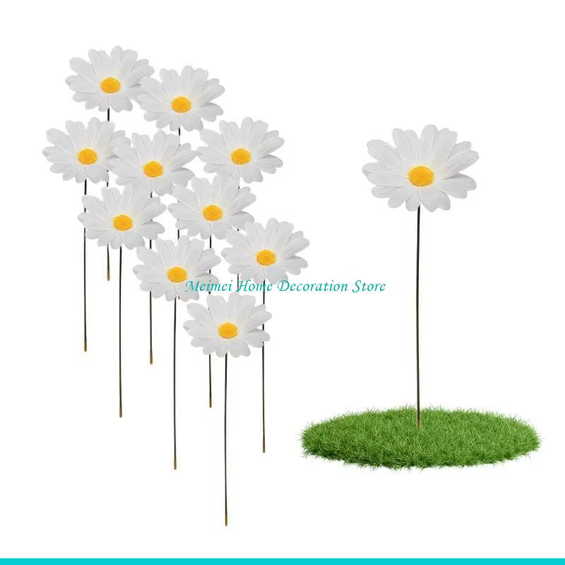 H7BF – identifiant piquet jardin artisanal, respirant, avec tissu en fibres naturelles cadre antirou