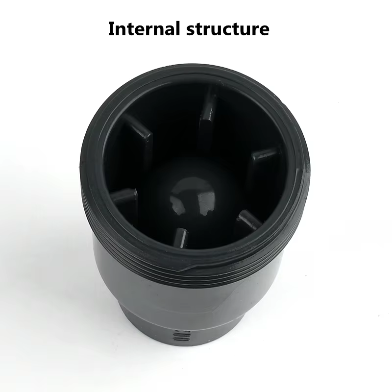 I.D 20 ~ 200mm vanne de fond UPVC avec pompe à eau de contrôle sortie d'entrée d'eau filtre UPVC Aqu