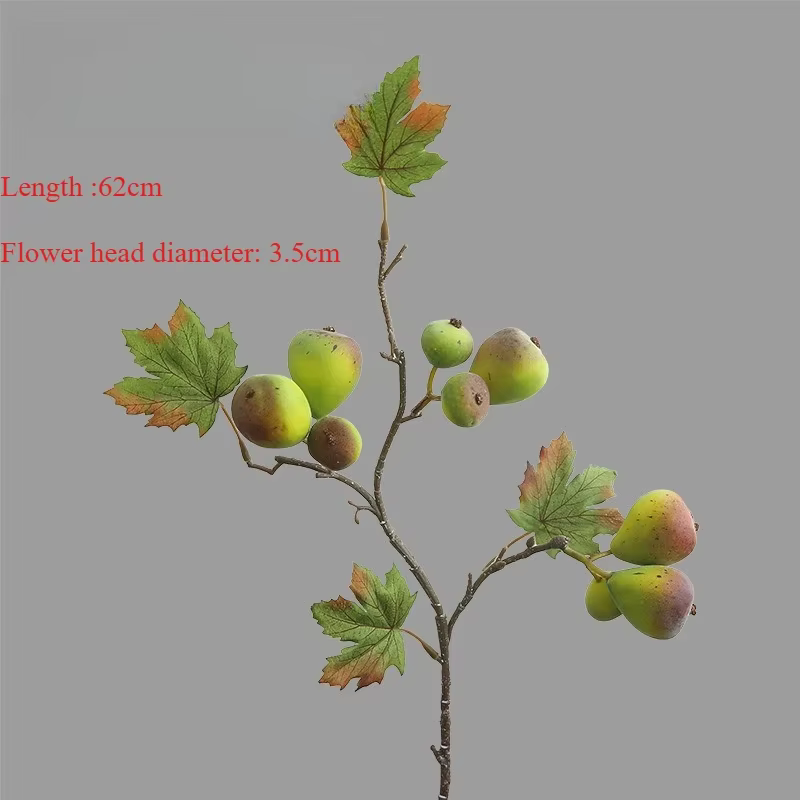 Simulation de branche de baies, plante chinoise en plastique, fausse fleur, décoration de Restaurant