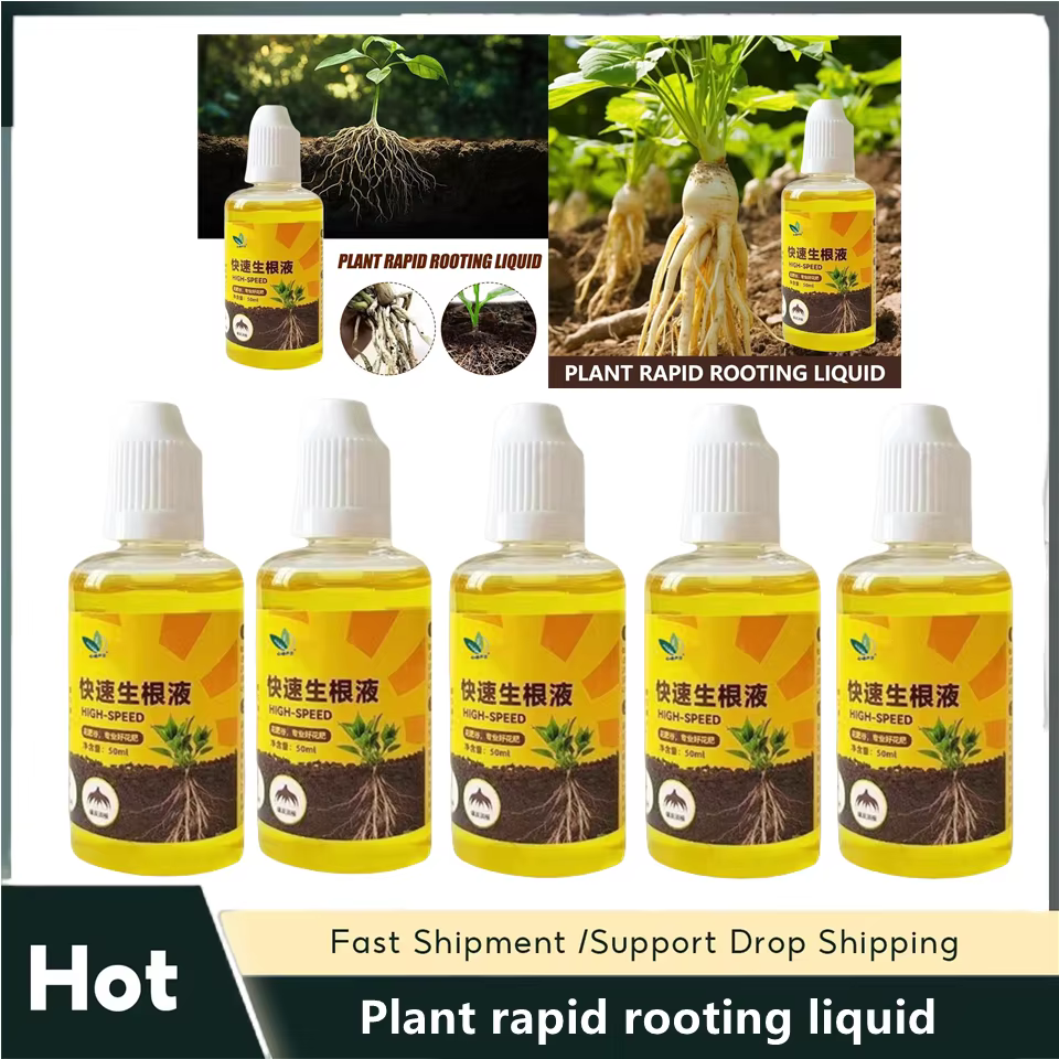 Agent d'enracinement rapide pour plantes, 5 pièces, engrais liquide et stimulateur de coupe, rehauss