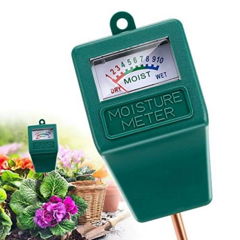 Testeur d'humidité du sol, humidimètre, détecteur, outil de test pour plantes et fleurs de jardin, 1