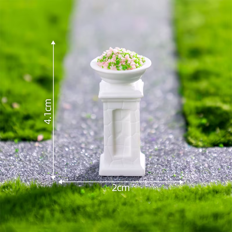 Décorations de bureau DIY pour la maison, plantes en pot artificielles, figurines de micro-paysage, 