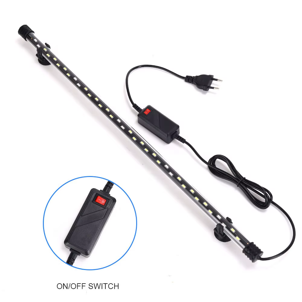 90-260V lumière d'aquarium LED étanche Aquarium pince lumière sous-marine décor éclairage lampe Subm