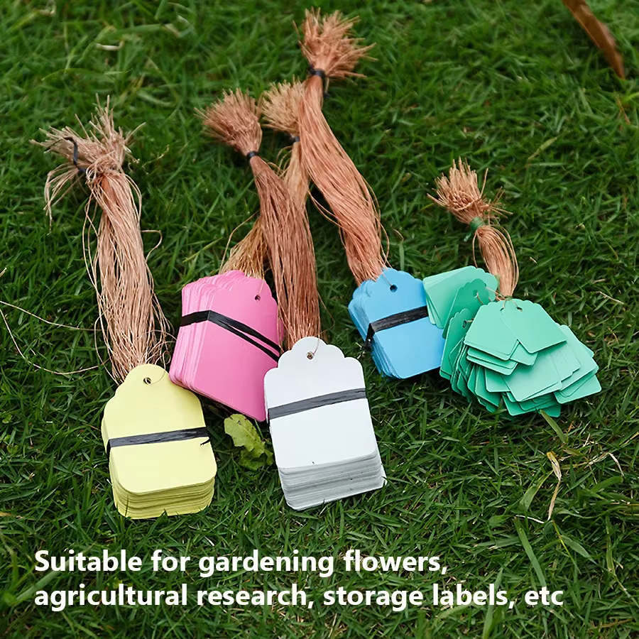 Étiquettes de plantes réutilisables, 100 pièces, pour le jardinage, Pot de fleur de qualité, Pots de