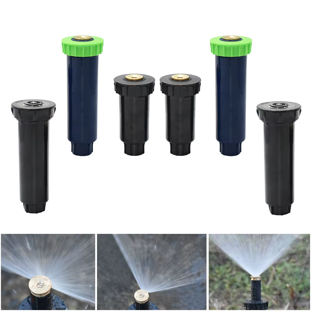 1/2 pouces filetage interne 90 180 360 degrés aménagement paysager Popup arroseurs jardin eau Irriga