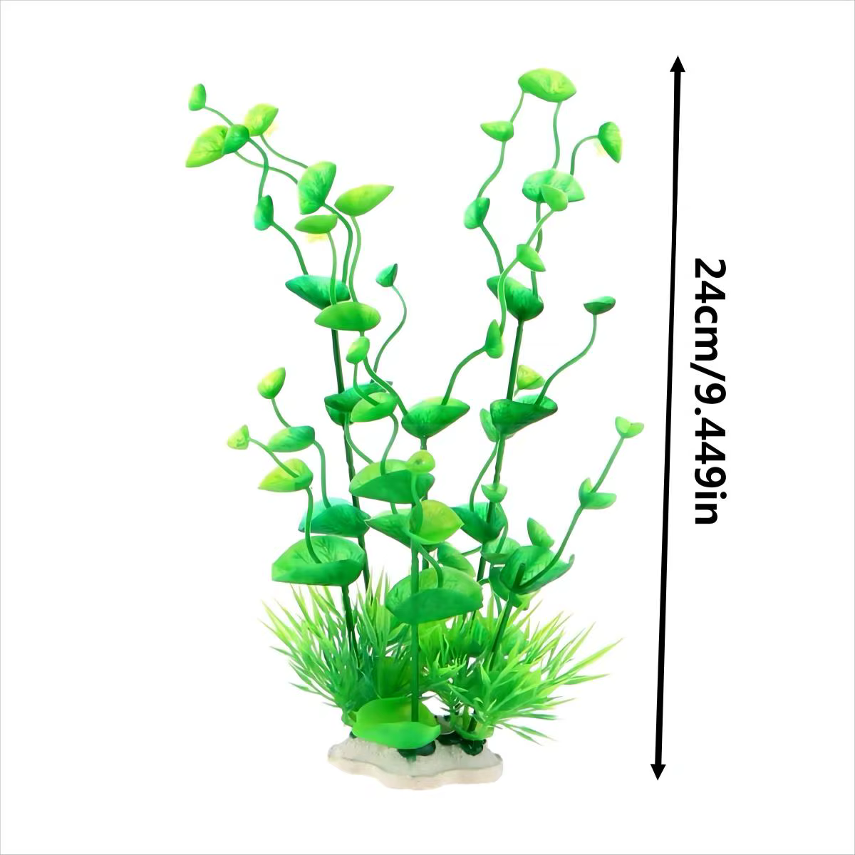 Fausses Plantes d'Eau Artificielles Sous-marines, Poissons Précieux, Décoration d'Aquarium, Paysage