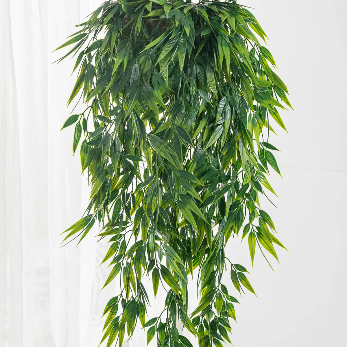 Plantes artificielles En Plastique Vente Chaude Feuille De Saule Saison De Mariage Maison Décor Exté