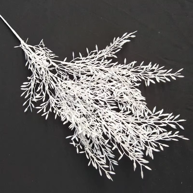 Fleurs de brume pour décoration, grain de riz, plantes d'herbe, vase de plafond de mariage, décorati