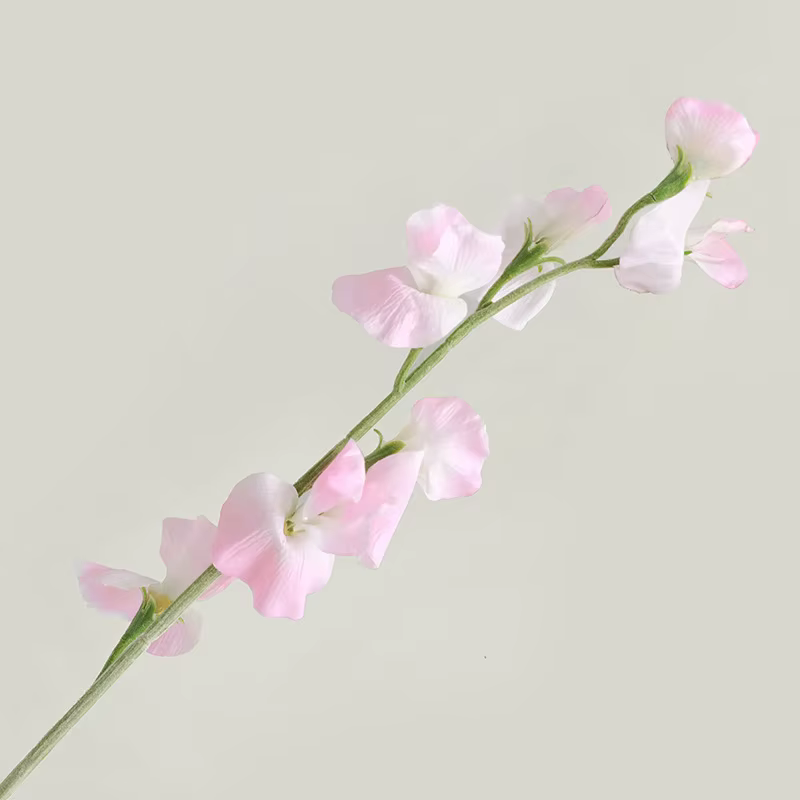 Fleurs artificielles de fleur de pois de Simulation, fausse plante pour la maison, décoration de Tab
