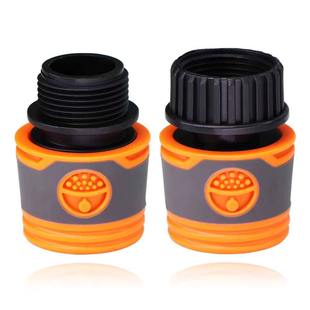 1/4 ''3/8'' 1/2 ''3/4'' tuyau connecteur rapide en plastique caoutchouc raccord adaptateur tuyau tuy