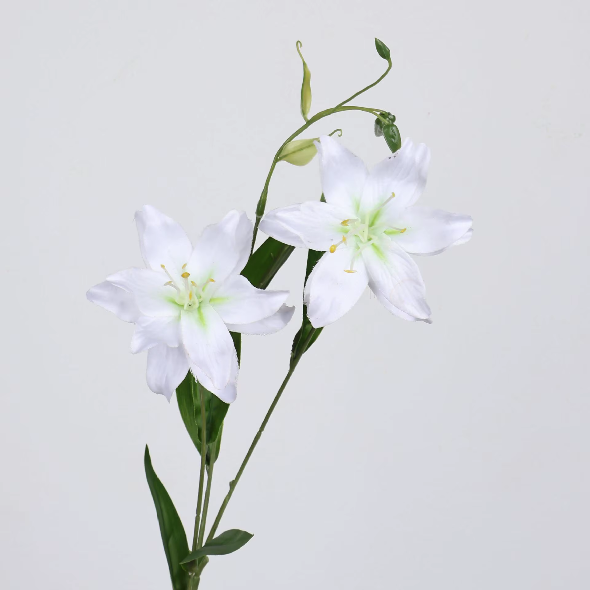 Fleurs artificielles de lys Double couche de 28 pouces, Faux Arrangement Floral de luxe, décoration 