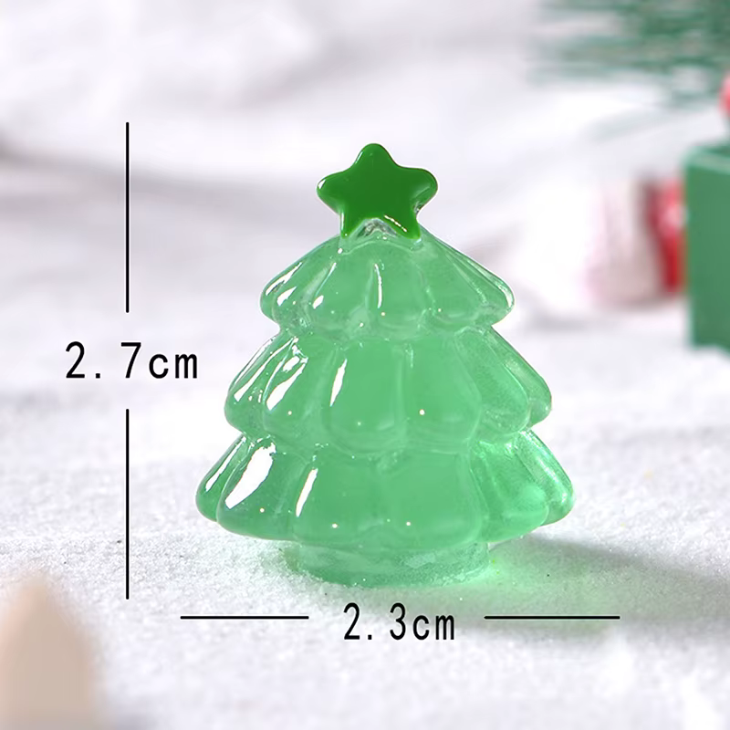 Ornement d'arbre de Noël Shoous, figurine de micro paysage, statue l'inventaire plonger oyante, plan