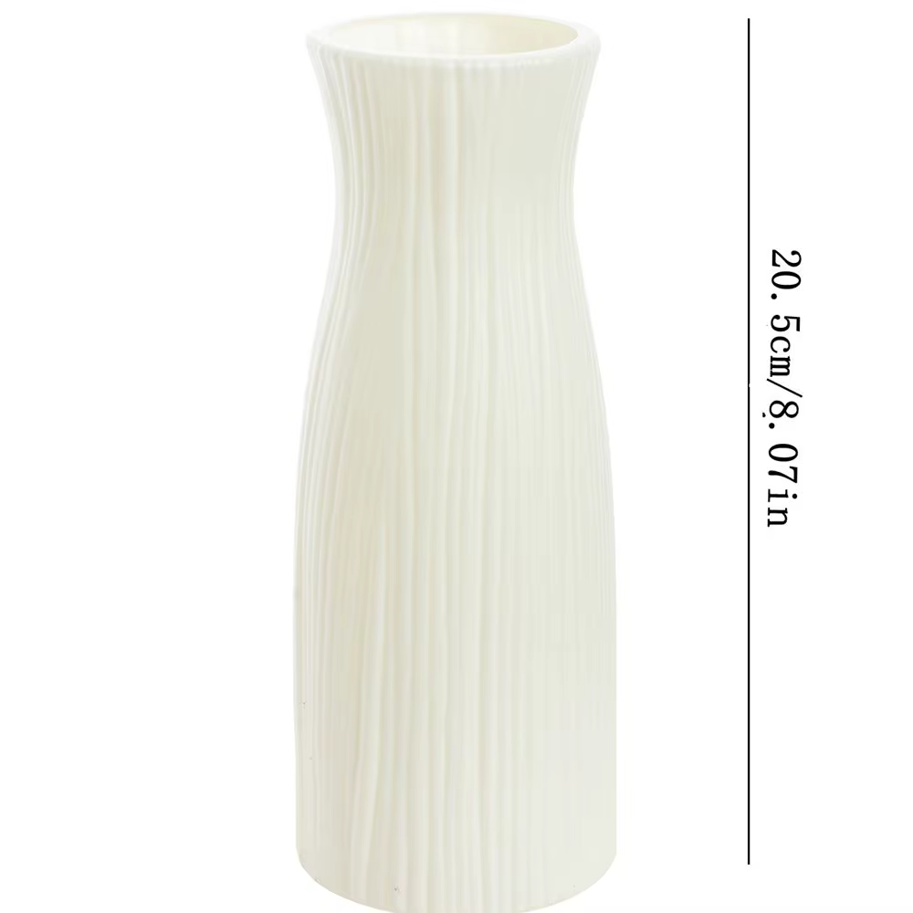Vase en plastique Imitation céramique Pots de fleurs mariage maison extérieure Table de jardin brico