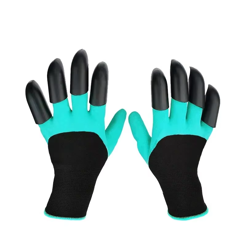 Gants de jardin avec griffes-Dig, Plant, Weed & Executives, Polymérisation sans fin-Protégez vos doi