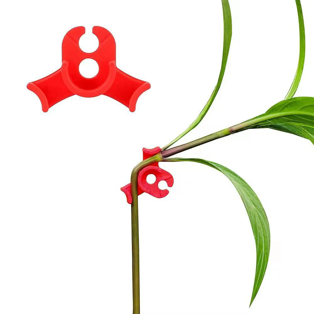 Dispositif de pliage de pinces pour plantes, 100 pièces, pour l'entraînement à basse pression, Branc