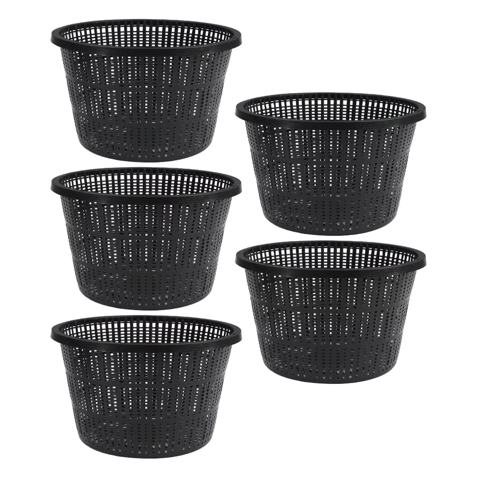 Pots en filet pour plantes aquatiques, grand Pots en maille, panier de fleurs en plastique, accessoi