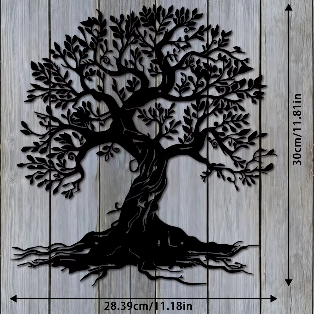 1 pièce d'art mural Arbre de Vie, un grand panneau mural avec un arbre, éléments décoratifs pour le 