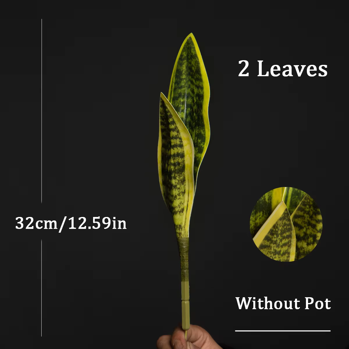 32/37cm plantes succulentes artificielles fausse Sansevieria intérieur fourrure de tigre tropicale f
