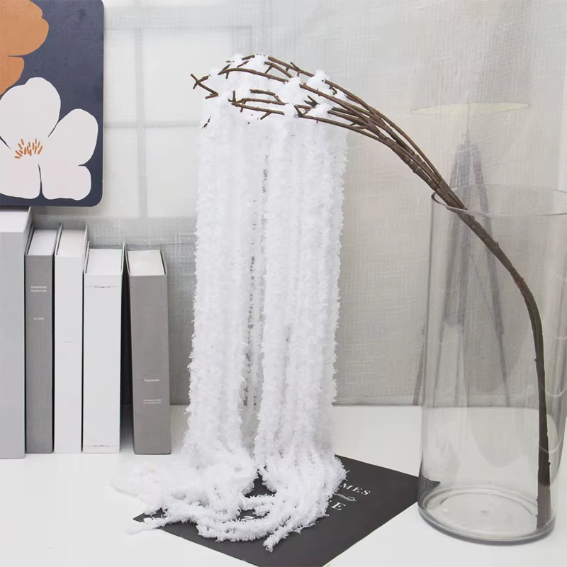 Fleur éternelle suspendue, fleurs sèches pour amoureux, larmes, décoration douce, Mariage, maison, m