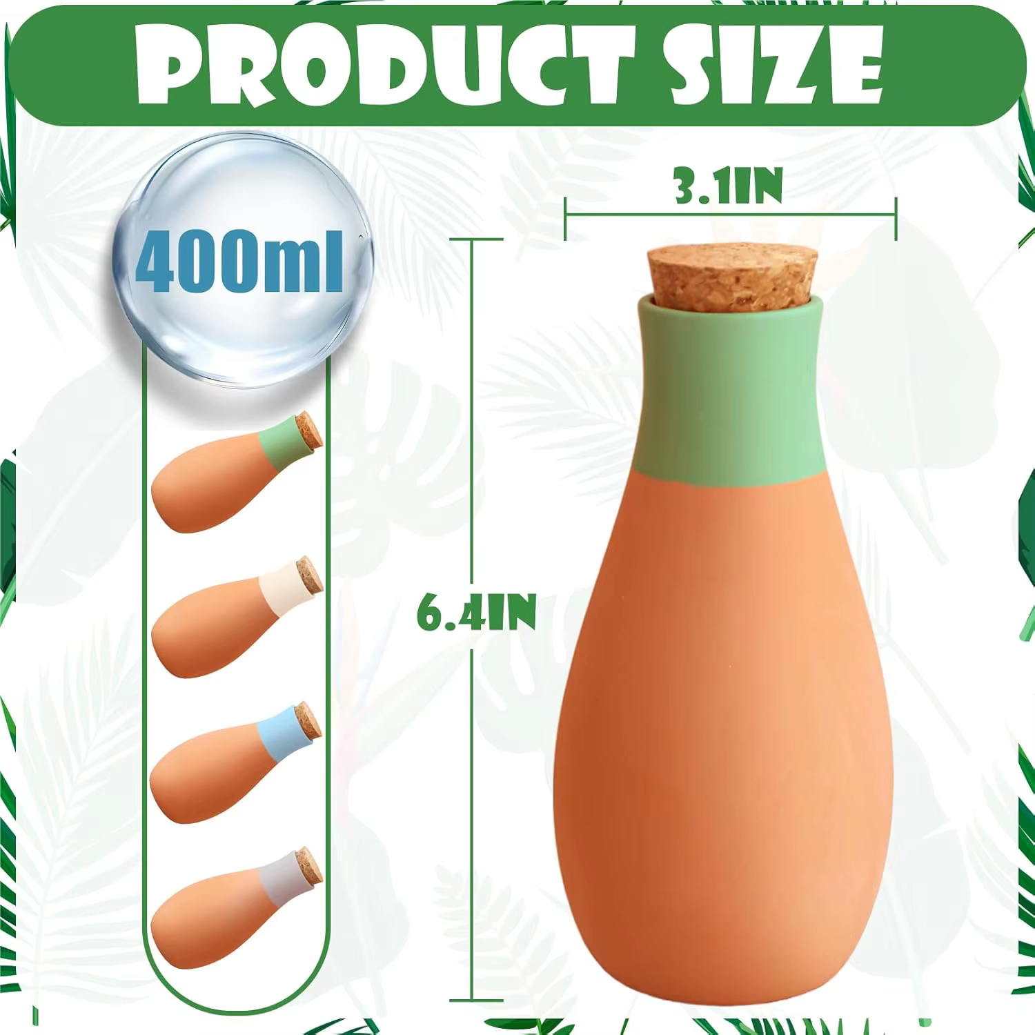Globes d'arrosage automatique Ollas, inserts d'arrosage progressif pour plantes, globes d'arrosage p