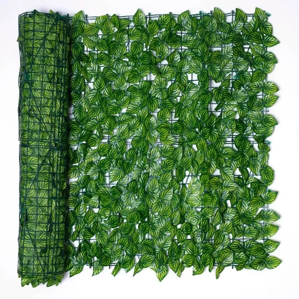 0.5*3MClôture artificielle en lierre pour jardin, balcon, extérieur, 0,5*3M - Panneau de clôture art