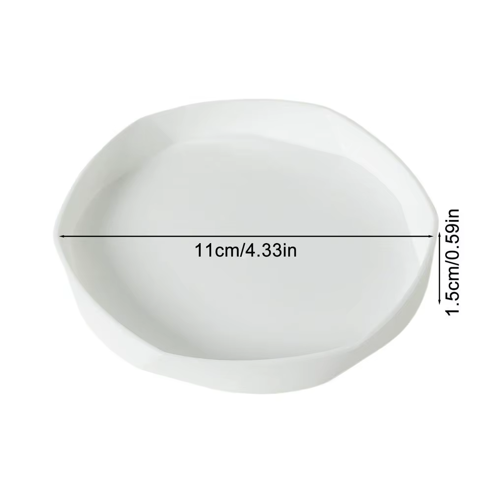Plateau rond pour pot de fleurs, soucoupe de drainage pour plantes, base épaissie pour drainage des 