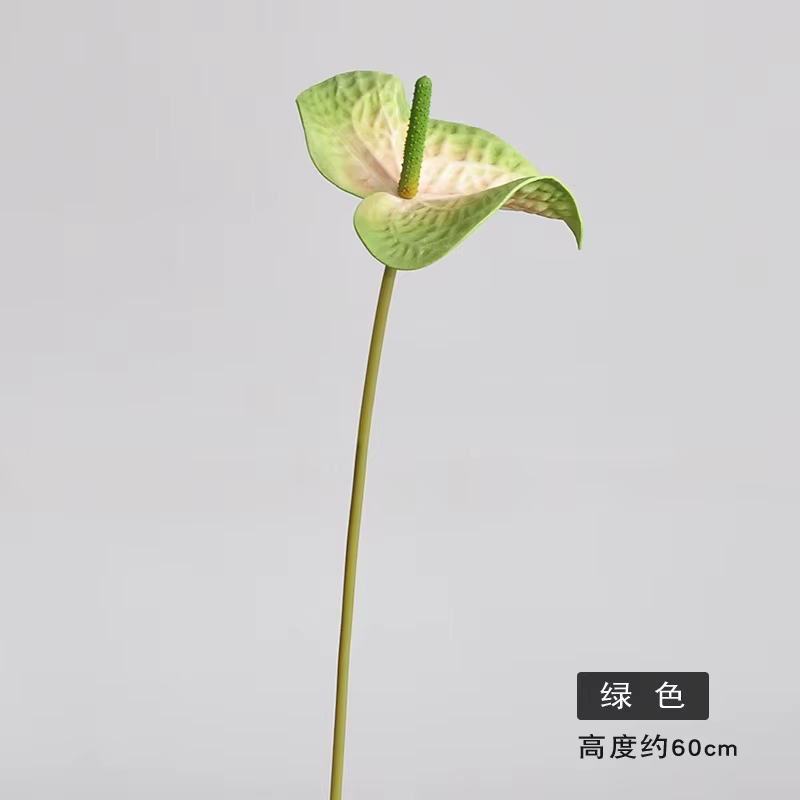 Fleurs artificielles en mousse d'anthurium EVA, 10 pièces, décoration de salon de maison, fausse fle