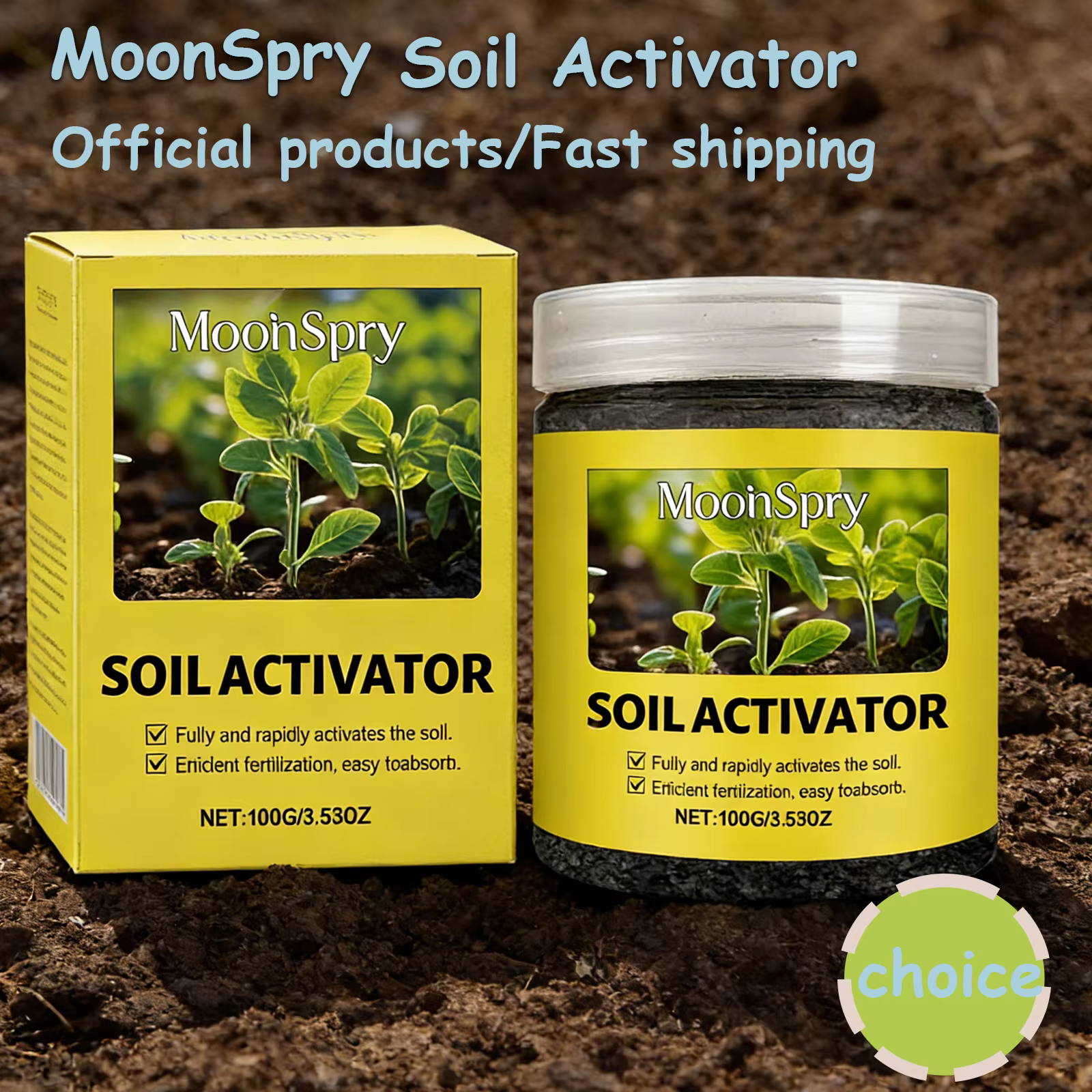 L'activateur de sol endure le sol compact fournit des éléments de trappe, supplément nutritif, engra