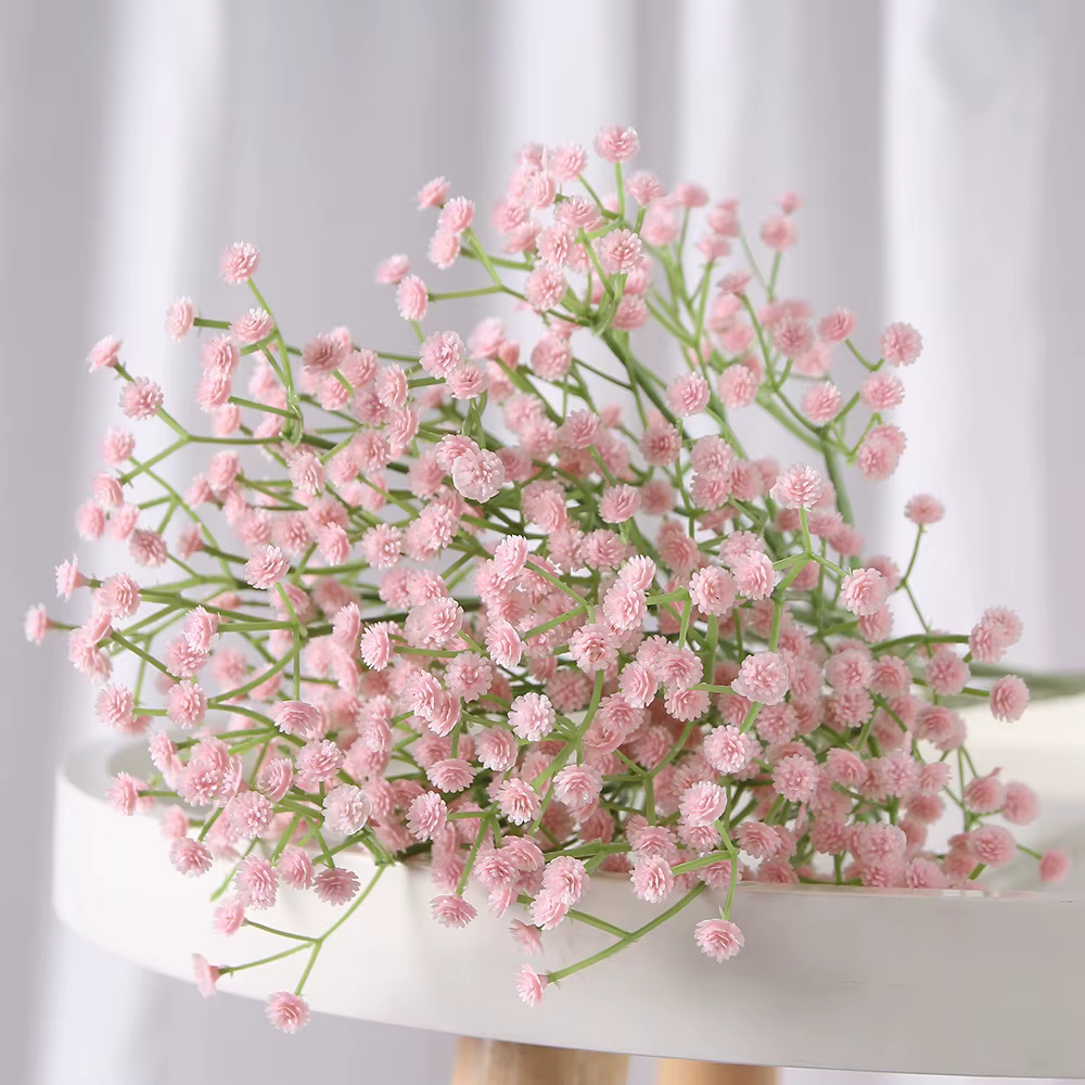 3/5/10 pièces gypsophile fleurs artificielles gypsophile fausse fleur bricolage Bouquets floraux Arr