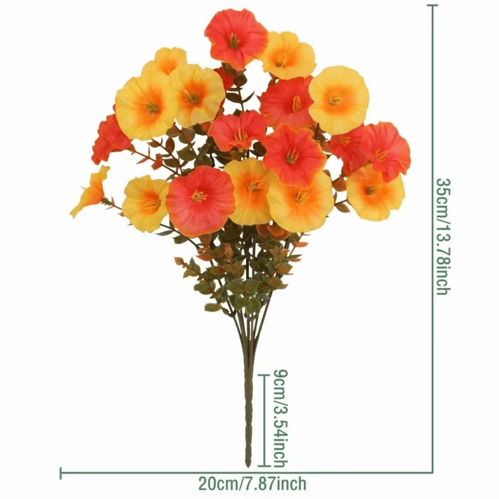 Plantes artificielles, fausses fleurs de primula, bouquet de violets simulés réalistes pour bricolag