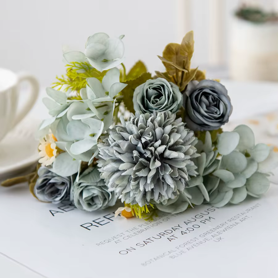 Fleurs artificielles de camomille pour la maison, l'extérieur, les fêtes, les tables, les vases, les