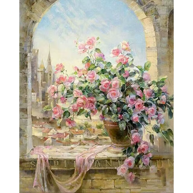 Affiches de peintures de fleurs de pivoine rose, plantes de Culture en Pot, affiches et imprimés, to