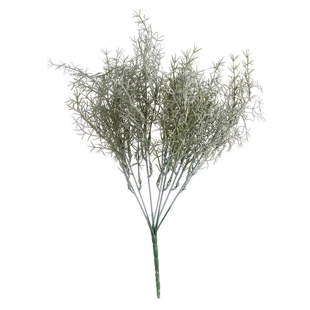 Plantes artificielles réalistes de romarin, fleurs artificielles faites à la main et inaltérables, a