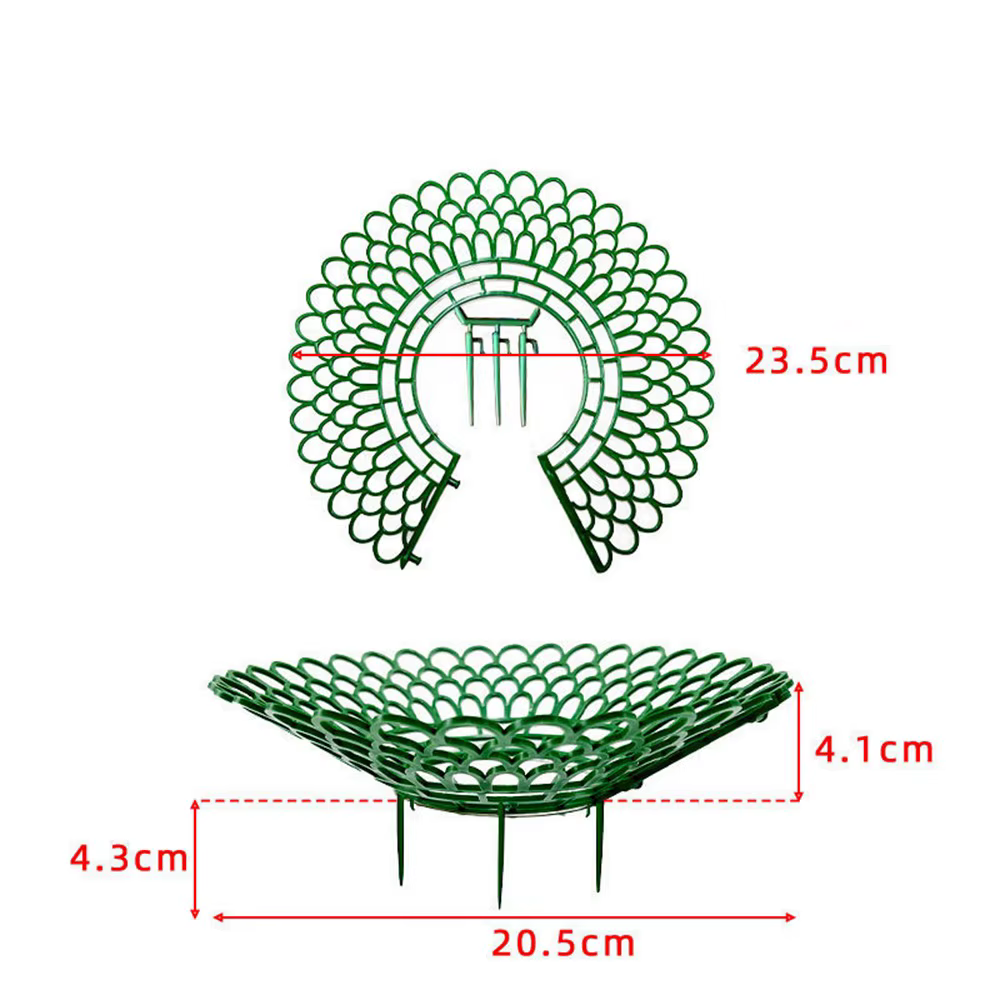 Supports de plantes de fraises à 3 pieds robustes, protection contre la moisissure et la saleté, pro