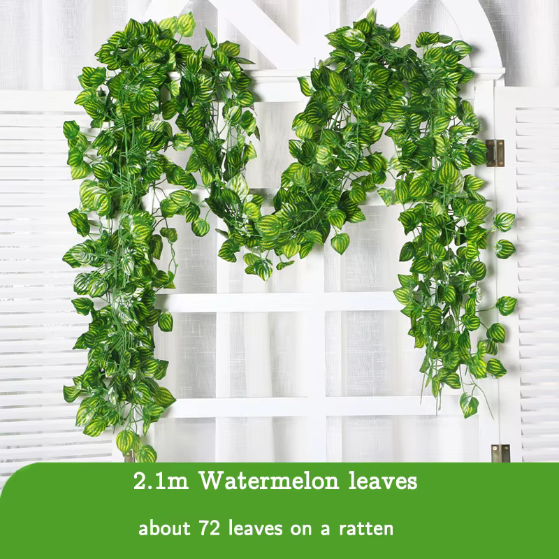 210cm plantes artificielles lierre vert fausses feuilles guirlande plante tenture murale vigne maiso