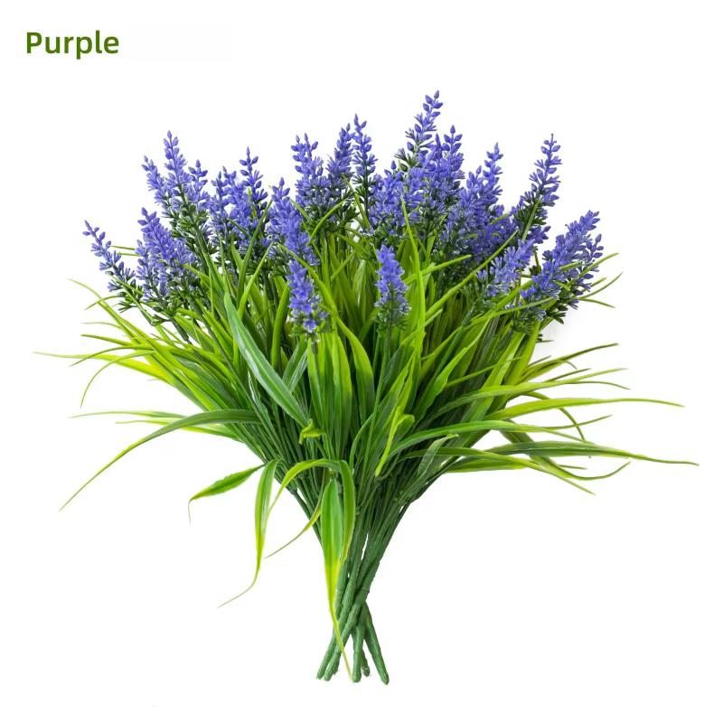 Plantes artificielles pour décoration de fête de mariage, faux singe enge, arbuste de fleurs en plas