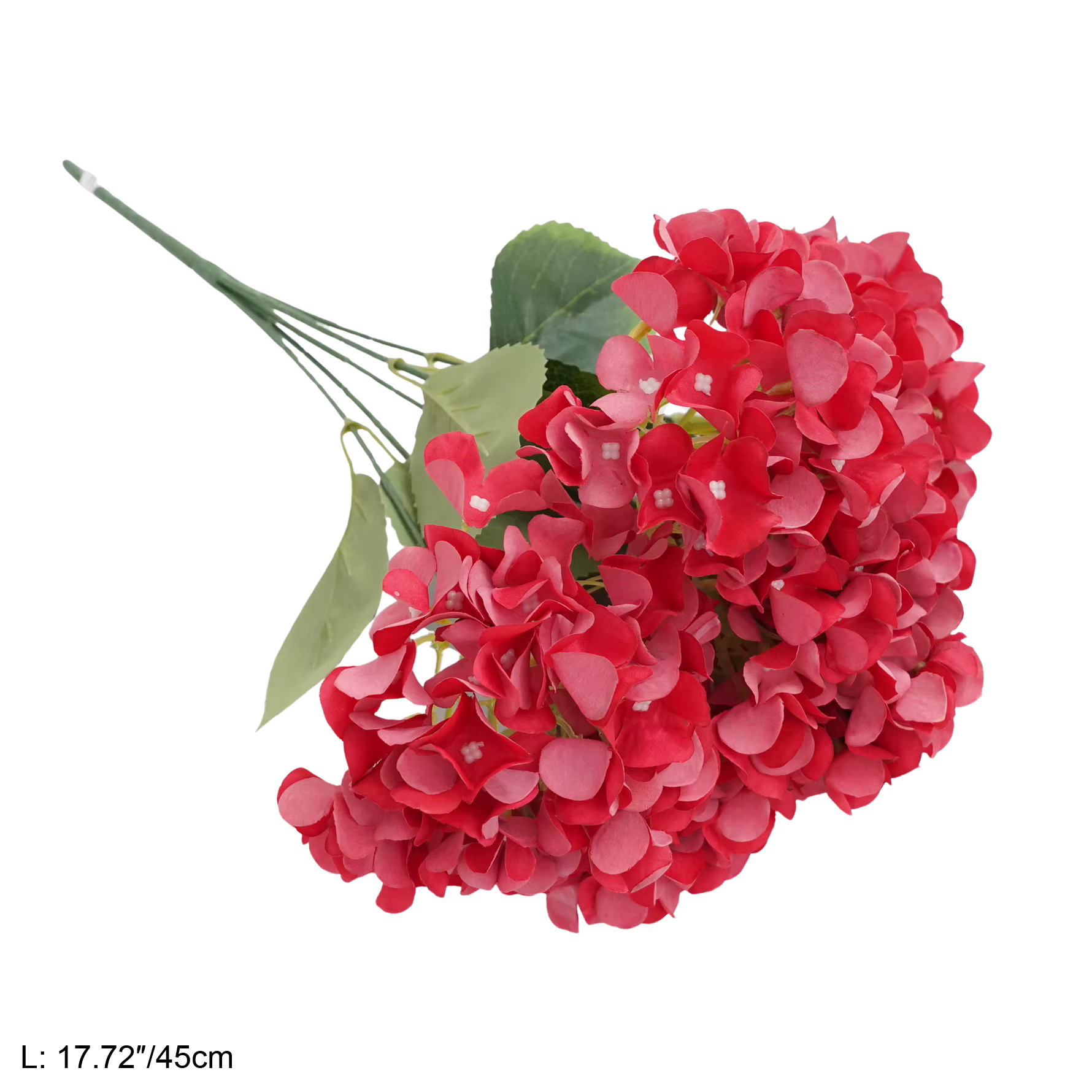 HMEOT H9991 5 Têtes de fleurs d'hortensia artificielles pour arrangements floraux de mariage, décora