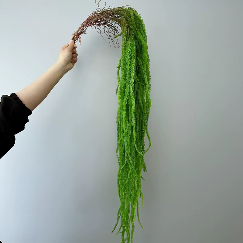 Barbe de saule artificielle polyvalente, plante suspendue artificielle de 41.73 pouces pour bricolag