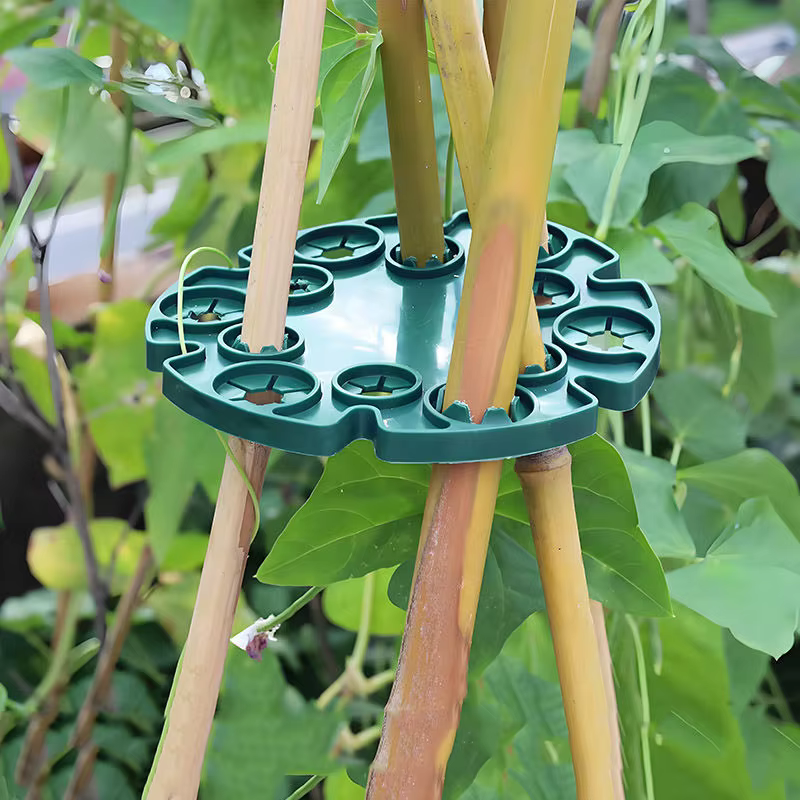 Support pour plantes de jardin, colonne de fleurs, cadre d'escalade, plante en plastique, haricot de