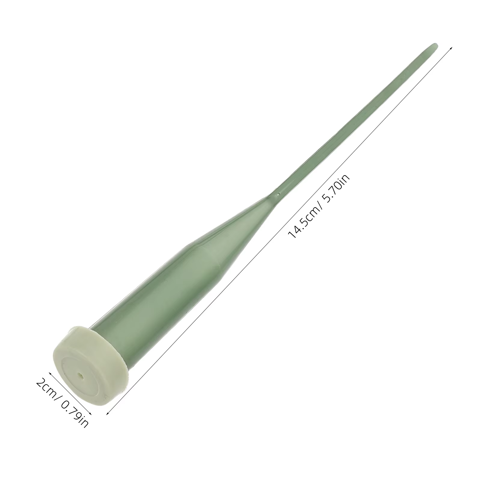 25 tubes à eau floraux de 14,5 cm, fournitures pour fleurs, tiges longues en plastique, tubes pour o