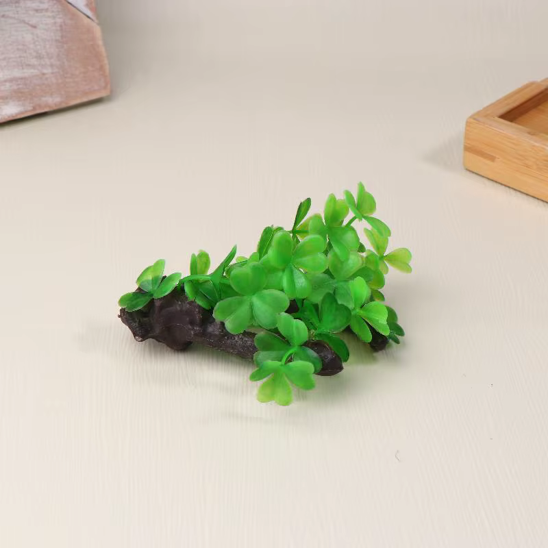 Branches de plantes artificielles en bois flotté, ornement pour Aquarium, accessoire de paysage aqua